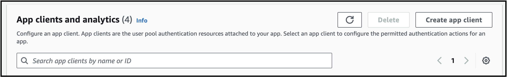create client